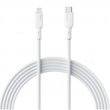 Aukey USB-C to Lightning Cable Aukey CB-SCL1, 27W, 1m (white)