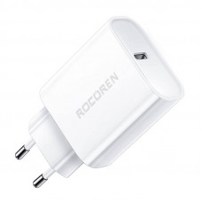 Rocoren sienas ātrais lādētājs Rocoren PD 20W USB-C (balts)