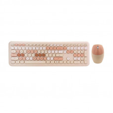 Mofii Wireless keyboard + mouse set MOFII 666 2.4G (beige)