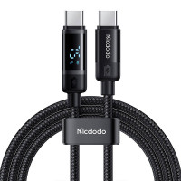 CA-5780 USB-C uz USB-C 60 W datu kabelis 1,2 m (melns)