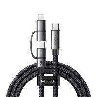 Mcdodo 2in1 kabelis CA-0450 USB-C uz USB-C + Lightning, 1,2 m