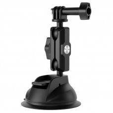 Telesin Universal Suction Cup Holder with phone holder and action camera mounting TE-SUC-012