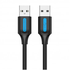 Vention USB 2.0 kabelis Vention COJBD 2A 0,5 m Melns PVC