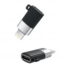 Adapteris USB-C uz Lightning XO NB149-D (melns)