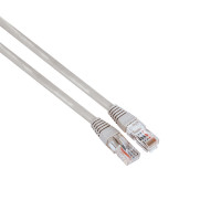 Hama 00200913 CAT5e patch Cable, F/UTP ekranēts, 3 M, pelēks