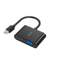 Hama 00200330 video adapteris, 2 in1, Mini-Dp — HDMI — Vga