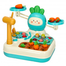 CUTE CARROTS INTERACTIVE TOY 4IN1 BLUE