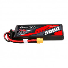 Gens Ace G-Tech 5000mAh 7.4V 60C 2S1P Lipo PC materiāla korpuss ar XT60 spraudni