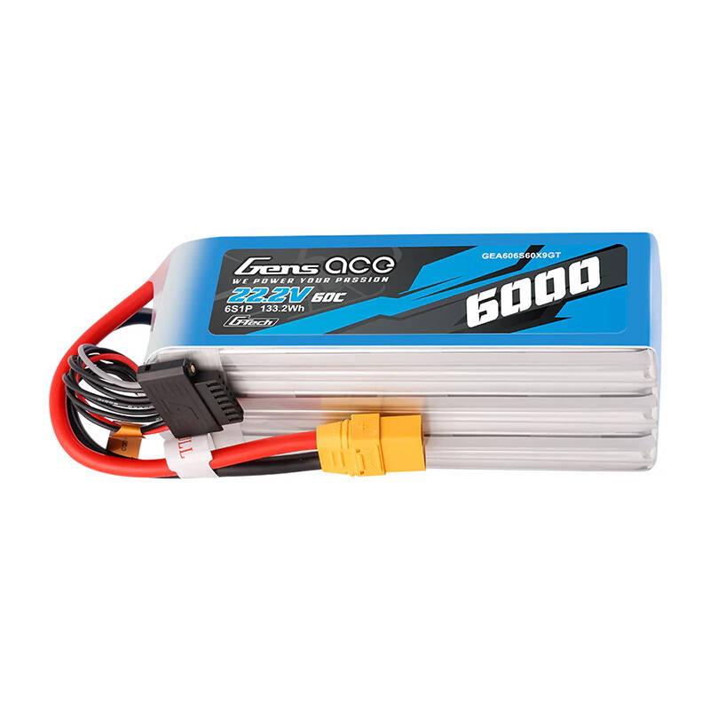 Gens Ace Akumulators Gens Ace G-Tech 6000mAh 22.2V 60C 6S1P XT90 Lipo