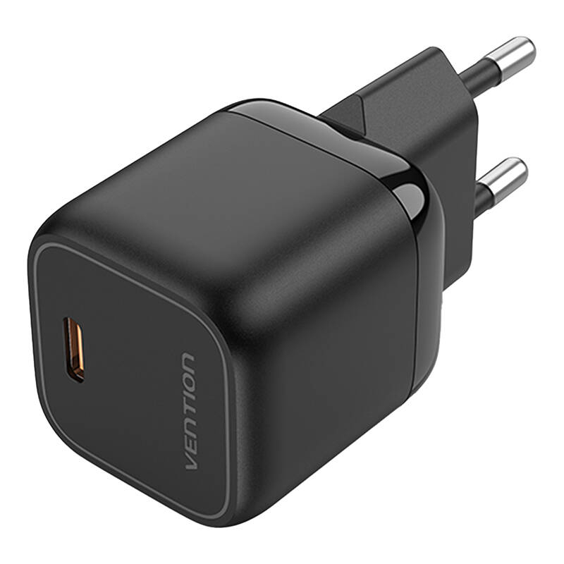 FAKB0-EU USB-C GaN 30 W strāvas lādētājs (melns)