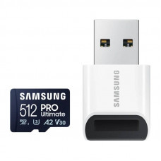 Samsung atmiņas karte Samsung microSDXC PRO Ultimate 200 MB/s UHS-I/U3 (MB-MY512SB/WW)