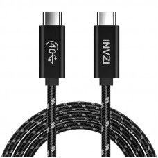 Invzi Cable USB-C / USB4.0, INVZI, INVUSB4, Gen3, 240W, 40Gbps, 2m (black)