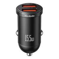 Mcdodo CC-2950 automašīnas lādētājs, 2x USB, 15,5 W (melns)