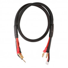 Gens Ace 2S uzlādes kabelis: 4 mm un 5 mm lode