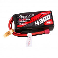 Gens Ace G-Tech 4300mAh 3S1P 11.4V 60C Lipo akumulators ar T veida spraudni