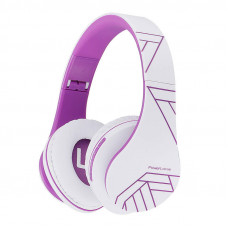 Powerlocus Wireless Headphones PowerLocus P2 (white-purple)