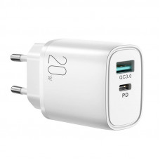 Joyroom Charger 20W Dual-Port (QC3.0+PD) Joyroom L-QP2011 (white)