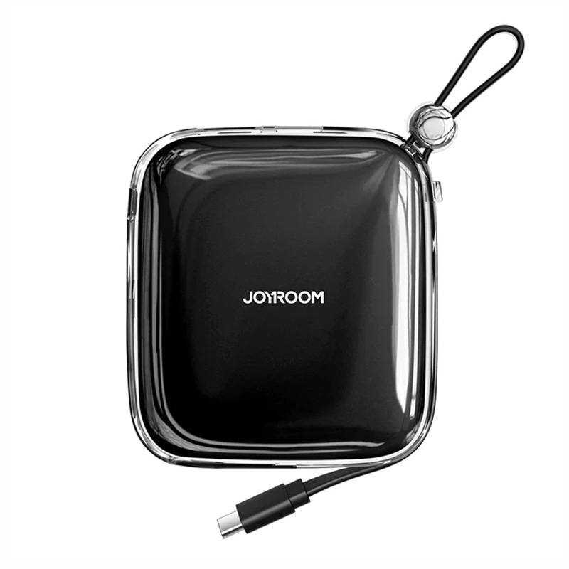 Joyroom Powerbank Joyroom JR-L002 Jelly 10000mAh, USB C, 22.5W (Black), 10 + 4 pcs FOR FREE