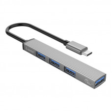 Orico USB to USB 3.0 + 3x USB 2.0 Hub Adapter (gray)