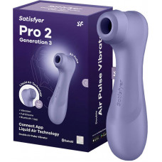 Satisfyer Pro 2 Generation 3, klitora masieris ar lietotni (violeta)