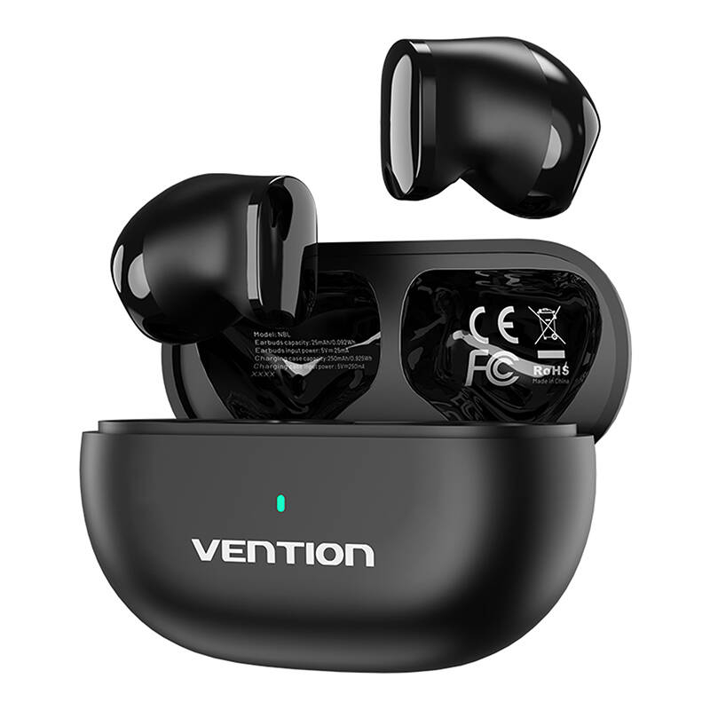 Vention TWS Vention NBLB0 Earbuds T12 Wireless Headphones (black)