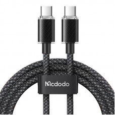 Mcdodo kabelis no USB-C uz USB-C Mcdodo CA-3670, 100 W, 1,2 m (melns)