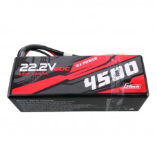 Gens ace G-Tech 4500mAh 6S1P 22.2V 60C HardCase RC auto Lipo 14# akumulators