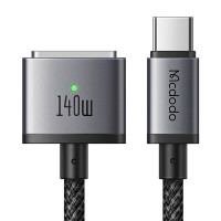 Mcdodo CA-1470 USB-C uz Magsafe 3 kabelis, PD 140 W, 2 m (melns)