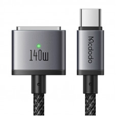 Mcdodo CA-1470 USB-C uz Magsafe 3 kabelis, PD 140 W, 2 m (melns)