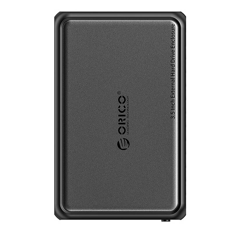 DDL HDD/SSD korpuss 2,5" / 3,5", 5Gbps, USB-A uz USB-B (melns)