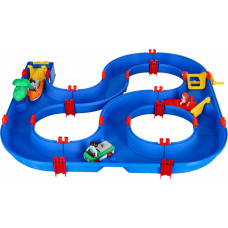 Plastic waterway garden toy 64 pieces