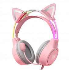 Onikuma Gaming headphones ONIKUMA X15Pro Pink Cat's Ears