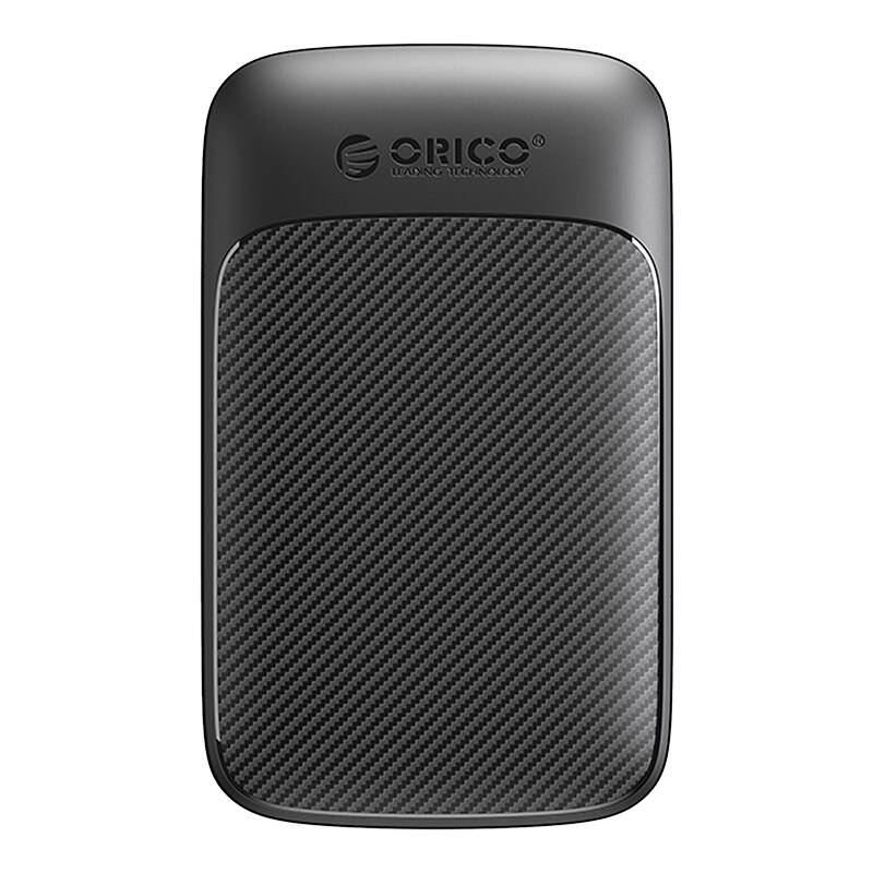 Orico 2020U3 HDD/SSD 2,5 collu 5 Gbps, USB A–USB micro-B diskdziņa korpuss (melns)