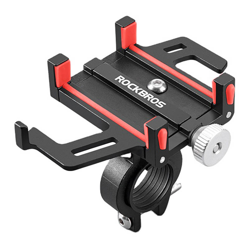 Rockbros Bicycle Phone Holder Rockbros 699-BR (black and red)