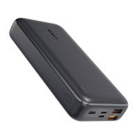 Powerbank Aukey PB-N74S, 20000mAh, 20W PD, 22,5W SCP (melns)