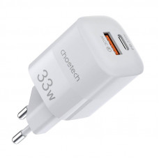 Choetech Wall Charger Choetech, 33W, PD5006 A+C dual port (white)