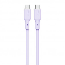 Aukey USB-C to USB-C Cable Aukey CB-SCC101, 100W, 1m (lavender)