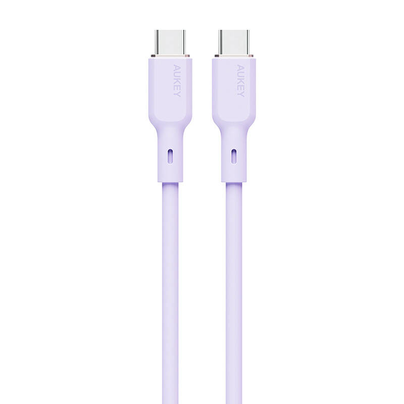 Aukey USB-C to USB-C Cable Aukey CB-SCC101, 100W, 1m (lavender)