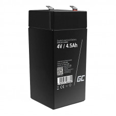 Green Cell Maintenance-free AGM VRLA Battery Green Cell AGM36 4V 4.5Ah (for alarm system, cash register, toy)