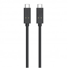 USB-C uz USB-C kabelis Aukey, CB-TCC241, 240 W, 0,8 m (melns)