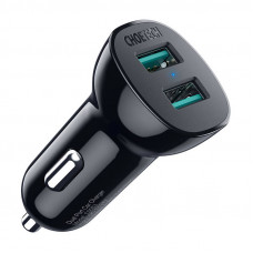 Choetech C0051 36W QC 3.0 car charger (black)