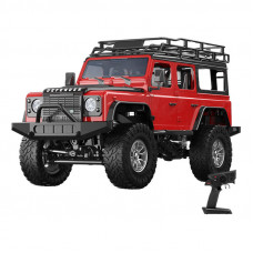 Tālvadības automašīna 1:14 Double Eagle (sarkans) Land Rover Defender E339-003