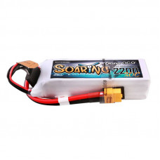 Gens Ace G-Tech Soaring 2200mAh 14.8V 30C 4S1P Lipo Battery Pack with XT60 plug