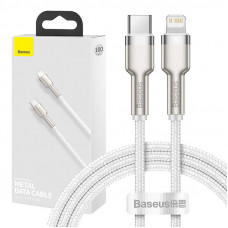 Baseus USB-C cable for Lightning Baseus Cafule, PD, 20W, 1m (white)