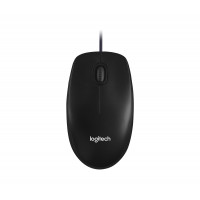 Logitech M100,optiskā vadu datorpele,melna (910-006652)