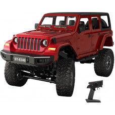 Tālvadības automašīna 1:14 Double Eagle (sarkans) Jeep Crawler Pro E340-003