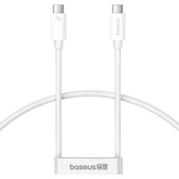 Ātrās uzlādes kabelis Baseus Superior 2 USB-C uz USB-C 240W, 1,8m (balts)