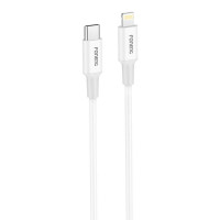 Kabelis USB-C uz Lightning Foneng X106 PD27W, 1,2 m (balts)