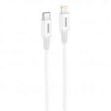 Kabelis USB-C uz Lightning Foneng X106 PD27W, 1,2 m (balts)