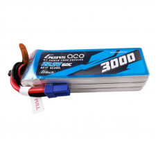 Gens Ace G-Tech 3000mAh 22,2V 60C 6S1P Lipo akumulators ar EC5 spraudni